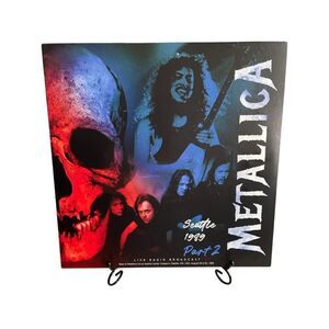 Metallica Live in Seattle 1989 Part 2 Vinyl LP 12" Thrash Metal Record